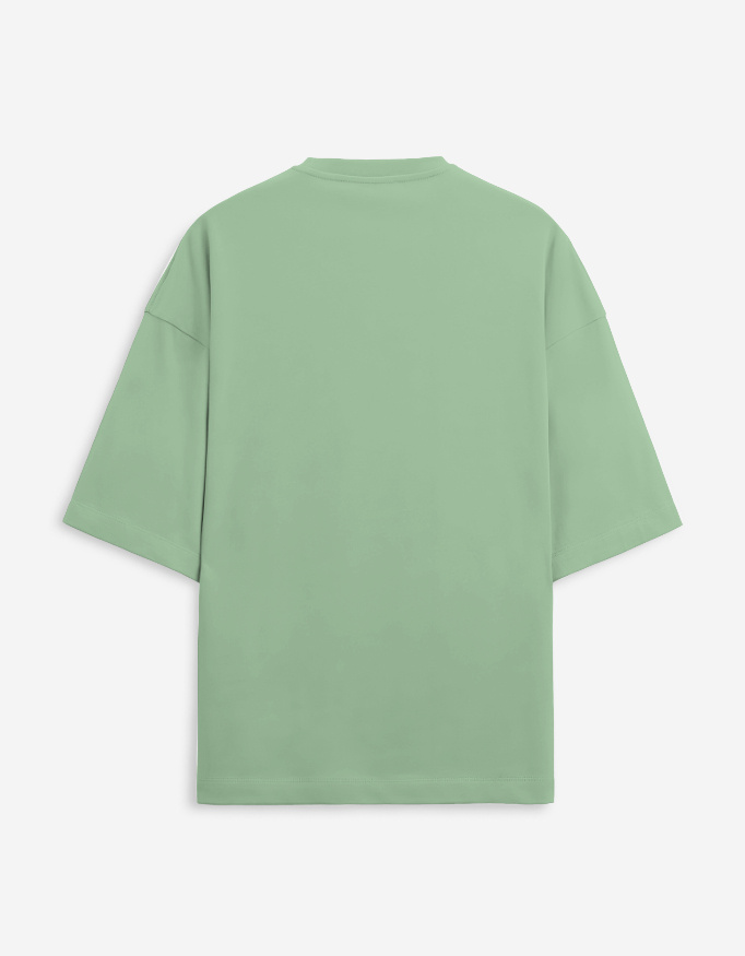 Terry Oversized Jade Tee - Image 2