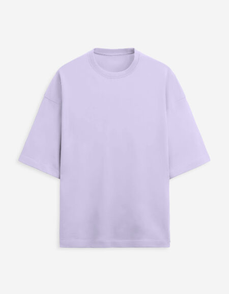 Terry Oversized Lavender Tee