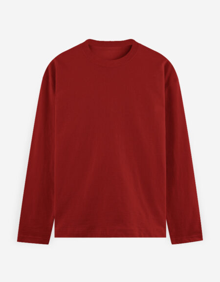 Red Full Sleeve T-Shirt
