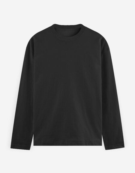 Black Full Sleeve T-Shirt