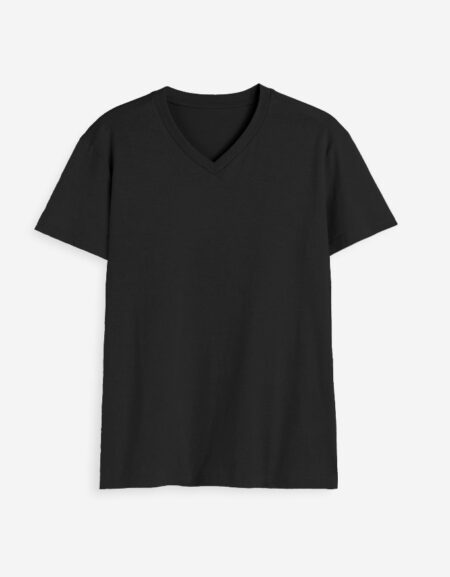Black V Neck T-Shirt