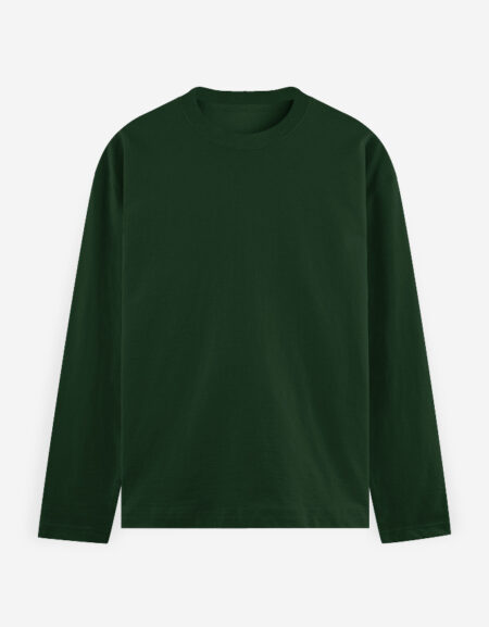 Bottle Green Full Sleeve T-Shirt