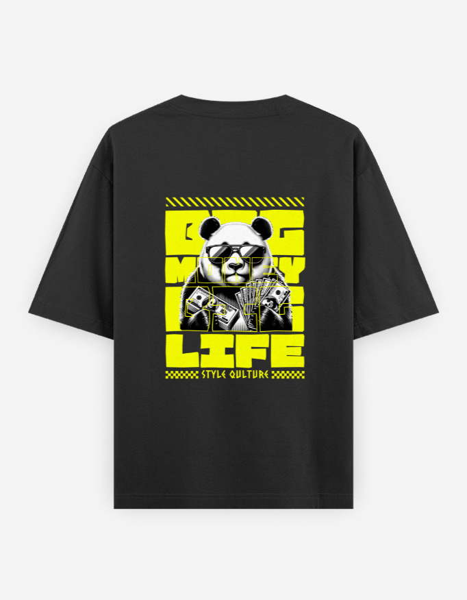 Big Money Big Life Oversized T-Shirt - Image 7