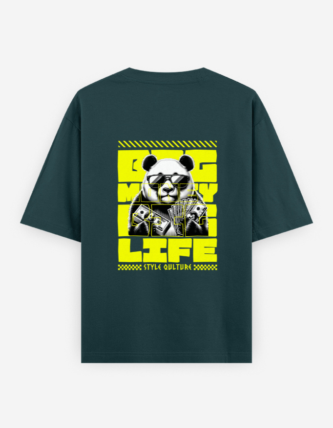 Big Money Big Life Oversized T-Shirt - Image 5