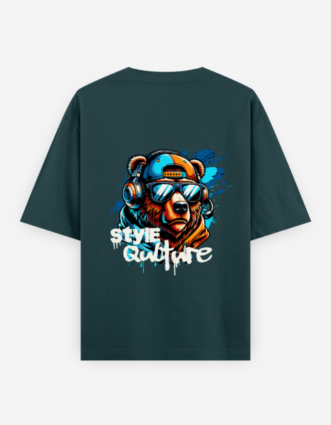 Style Qulture Cool Teddy Oversized T-Shirt - Image 5
