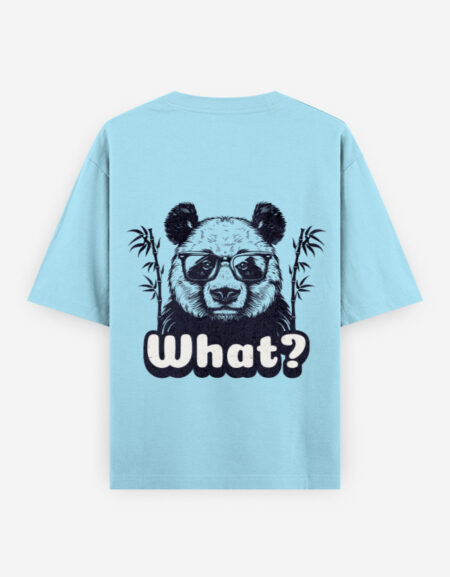 Panda What? Teddy Oversized T-Shirt