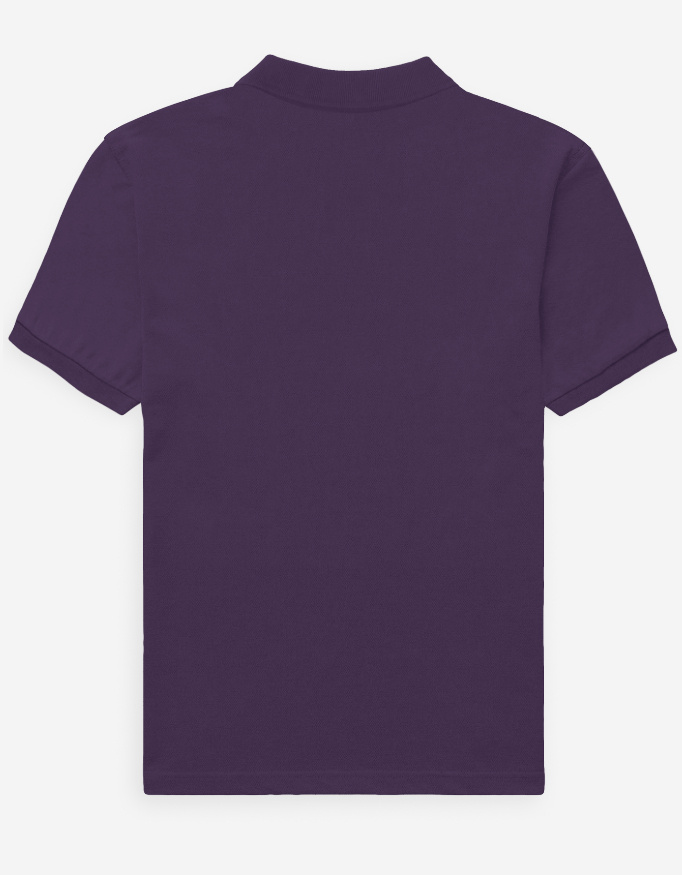 Men's Purple Polo T-shirt - Image 2