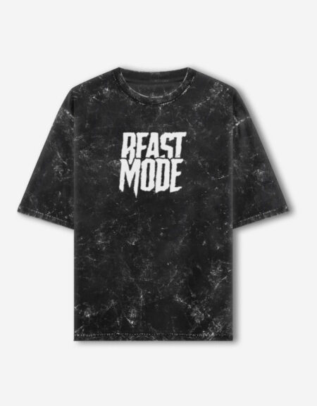 Beast Mode Acid Washed Oversized T-Shirt
