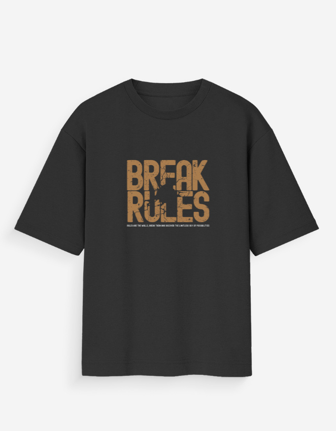 Break Rules Oversized T-Shirt - Image 4