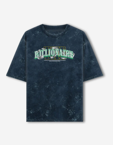 The Billionaire Acid Washed Oversized T-Shirt