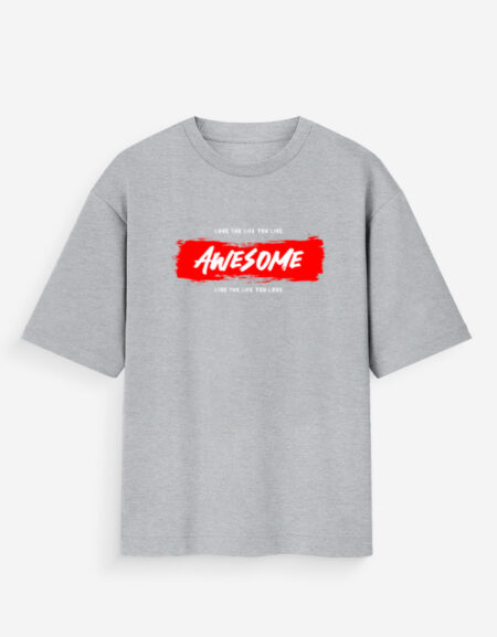 Life Awesome Oversized T-Shirt