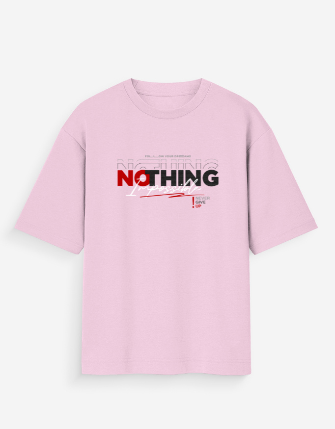 Nothing Impossible Oversized T-Shirt - Image 10