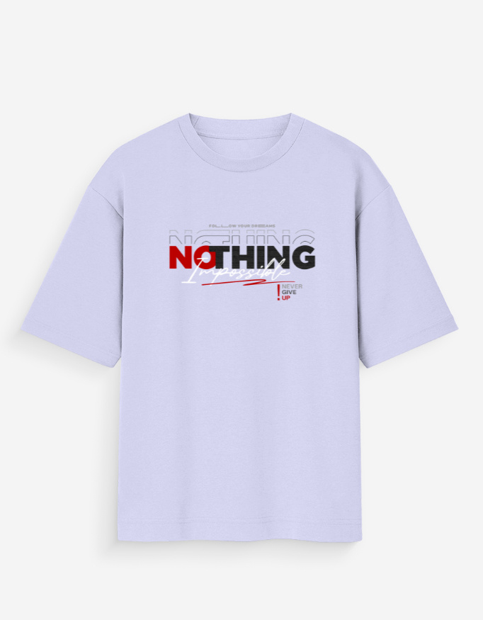 Nothing Impossible Oversized T-Shirt