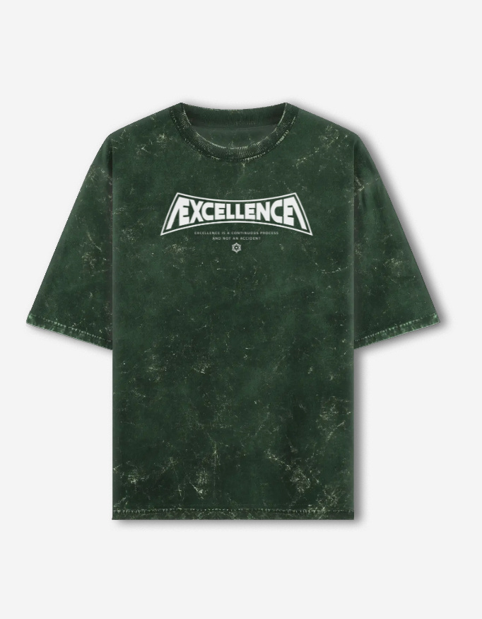 Excellence Acid Washed Oversized T-Shirt - Image 10