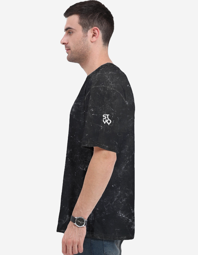 Break Rules Acid Washed Oversized T-Shirt - Image 9