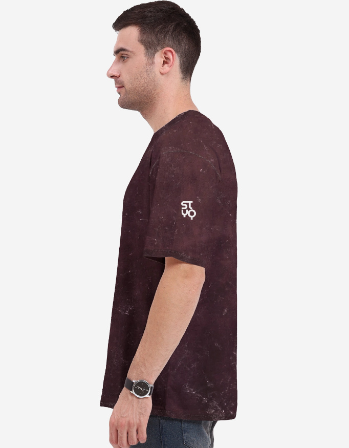 Believe Your Self Unisex Acid Washed Oversized T-Shirt - Image 3