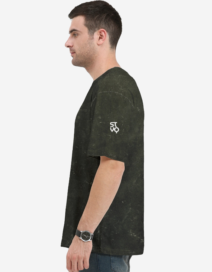 Stay Inspired Acid Washed Oversized T-Shirt - Image 15