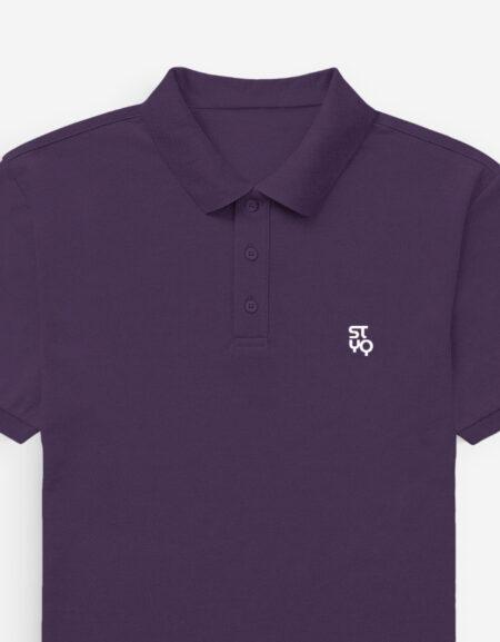 Men's Purple Polo T-shirt