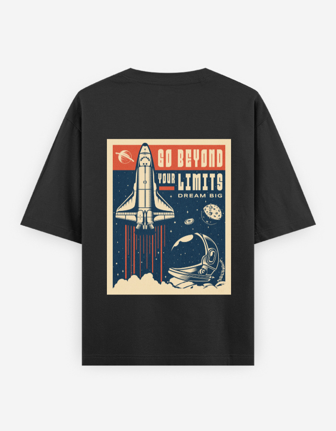 Go Beyond Your Limits Oversized T-Shirt - Image 7