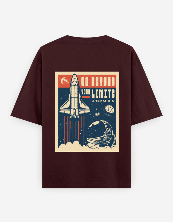 Go Beyond Your Limits Oversized T-Shirt - Image 3