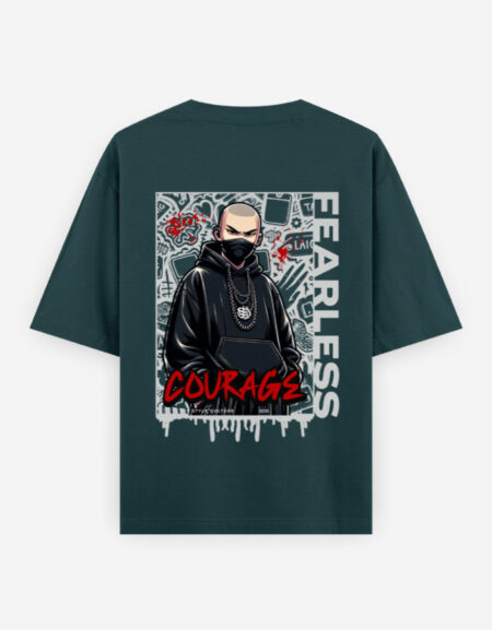 Fearless Courage Oversized T-Shirt