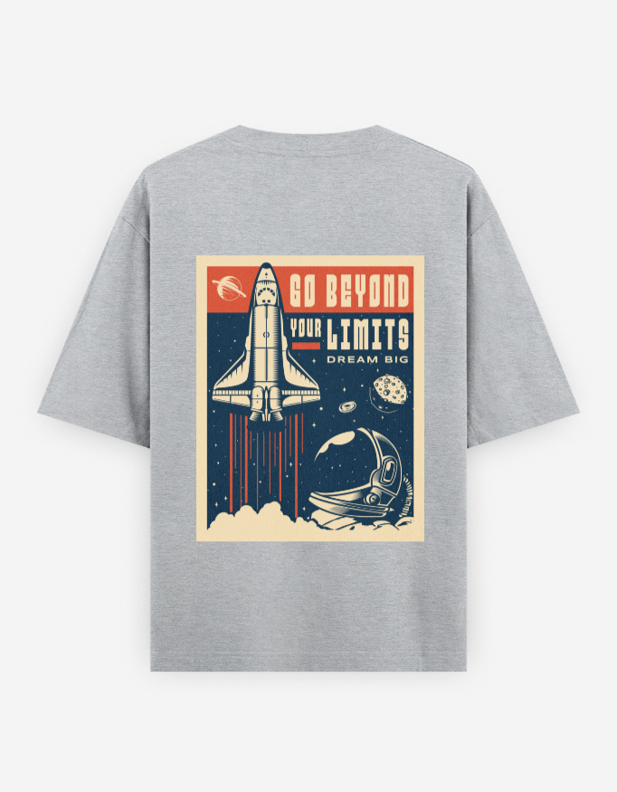 Go Beyond Your Limits Oversized T-Shirt - Image 5