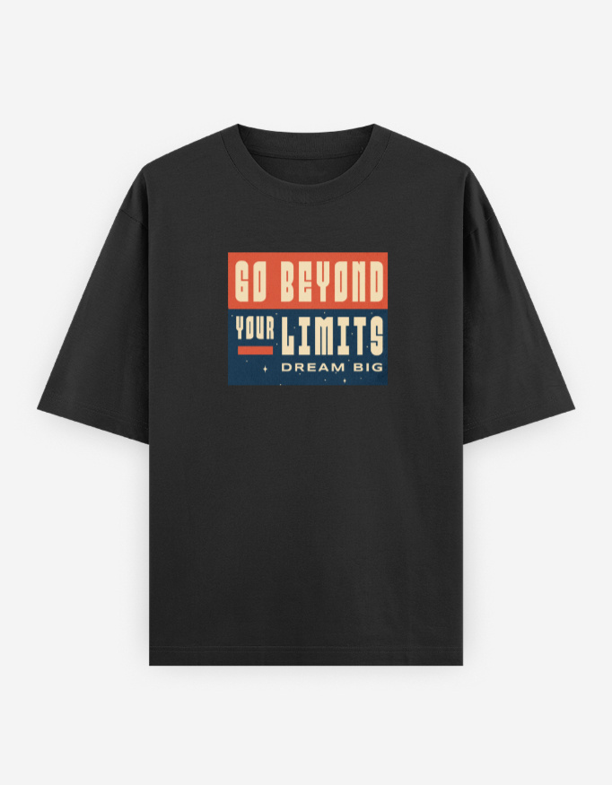 Go Beyond Your Limits Oversized T-Shirt - Image 8