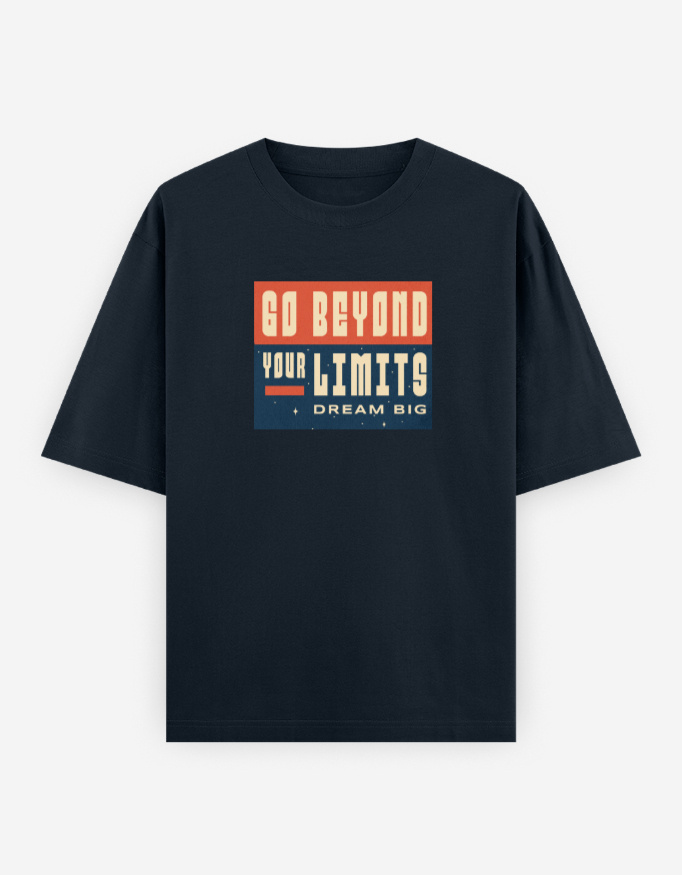 Go Beyond Your Limits Oversized T-Shirt - Image 10
