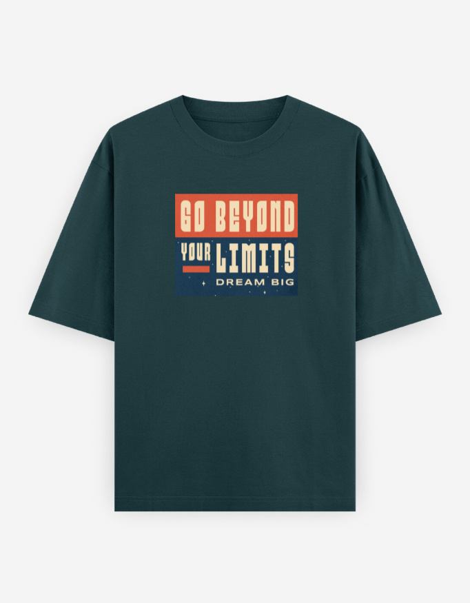 Go Beyond Your Limits Oversized T-Shirt - Image 2