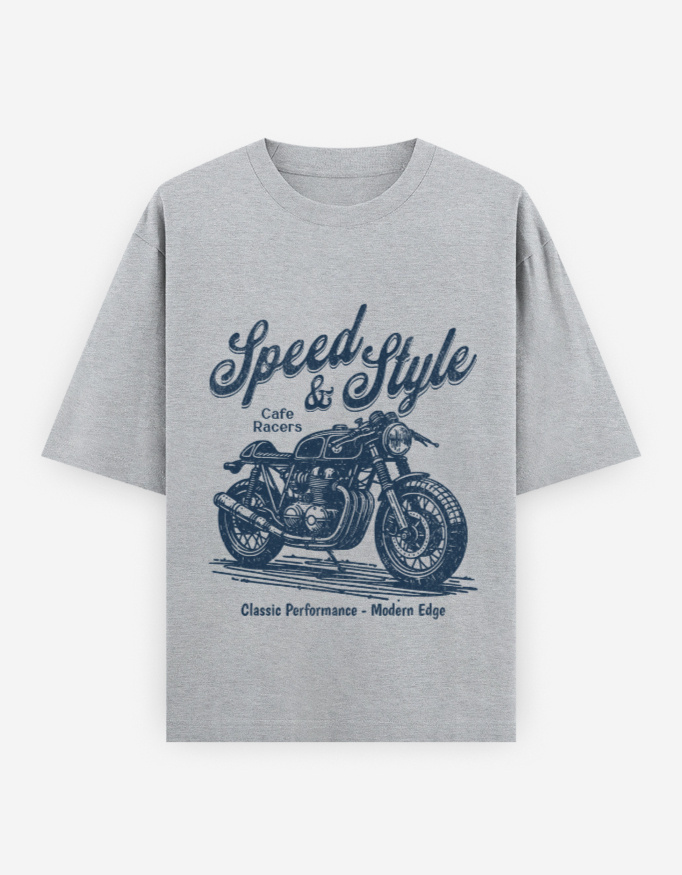 Speed & Style Oversized T-Shirt