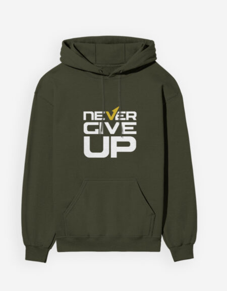 Never Give Up Unisex Hoodie
