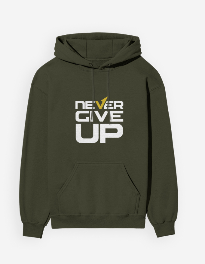 Never Give Up Unisex Hoodie