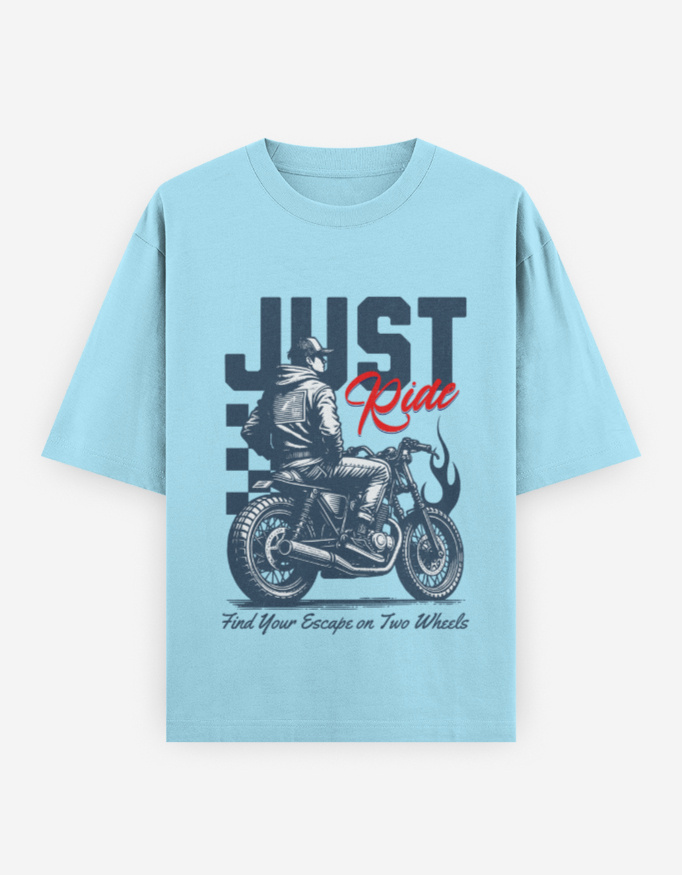Just Ride Oversized T-Shirt - Image 2