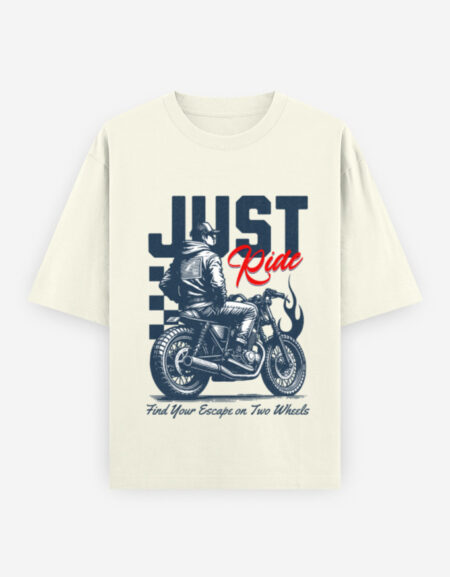 Just Ride Oversized T-Shirt