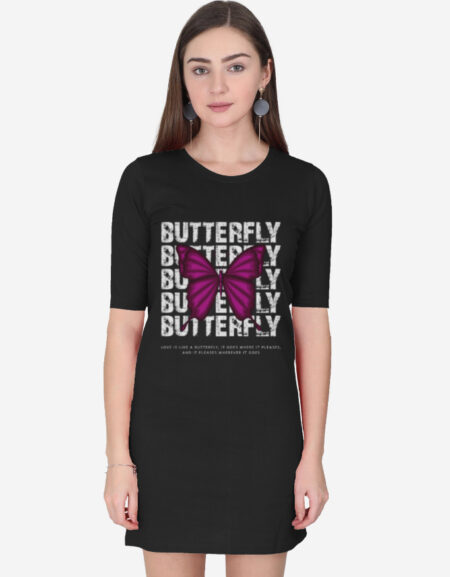 Butterfly T-Shirt Dress