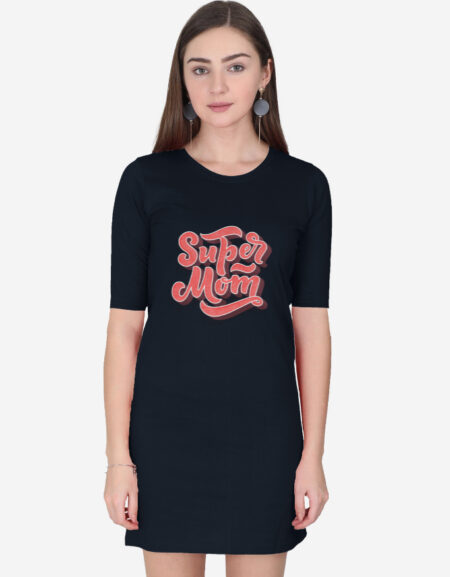 Super Mom T-Shirt Dress