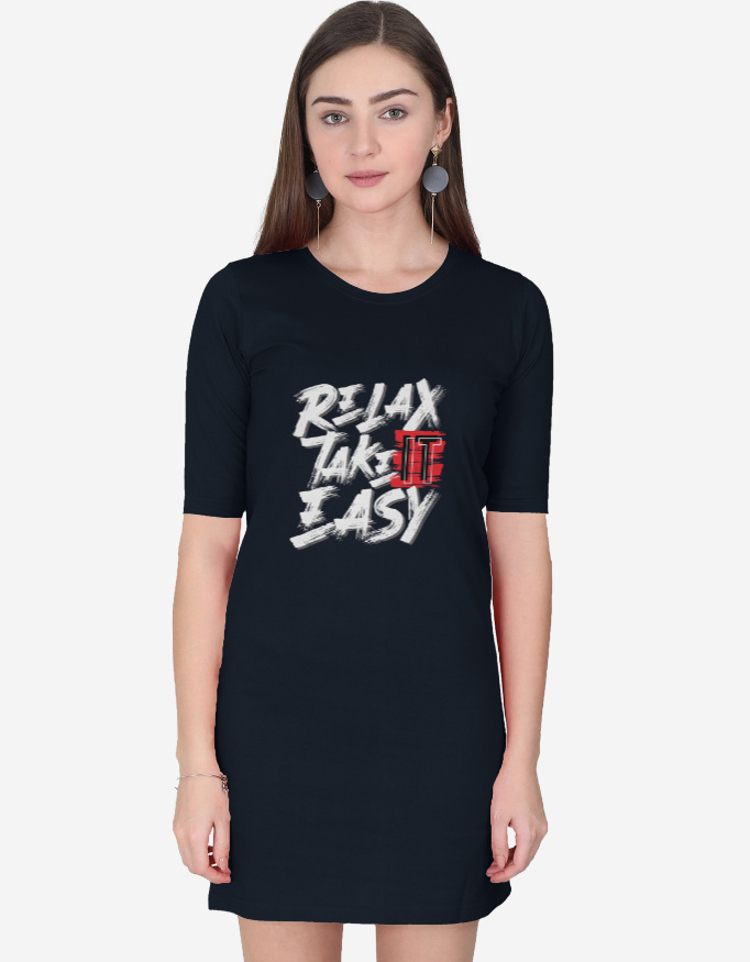 Relax Take It Easy T-Shirt Dress - Image 3