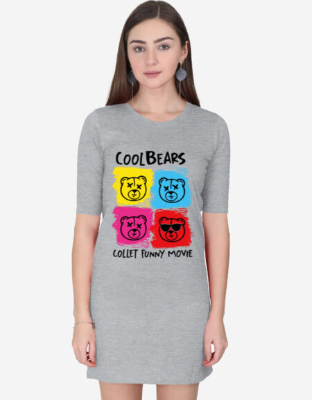 Cool Bears T-Shirt Dress