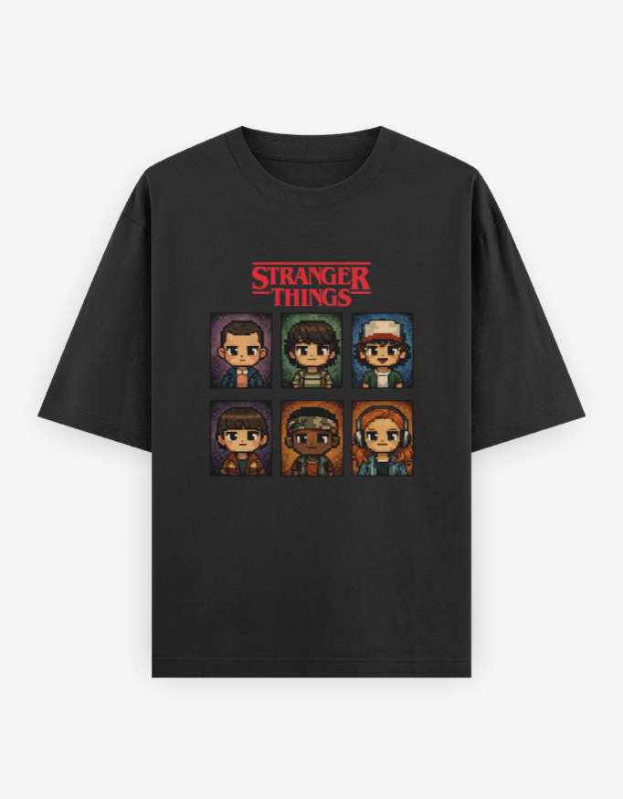 Stranger Things Oversized T-Shirt