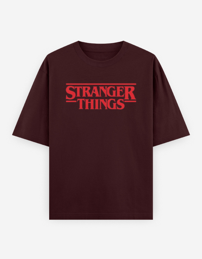 Stranger Things Oversized T-Shirt STYQ - Image 2