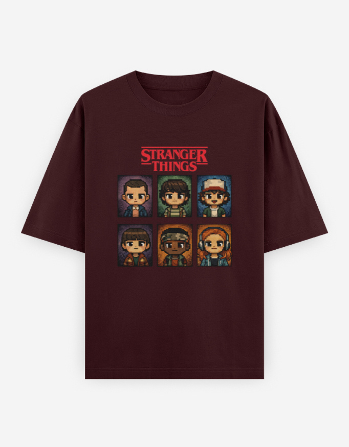 Stranger Things Oversized T-Shirt - Image 4
